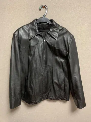 80s leather jacket