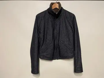 에네스베 agnes b. 보아 안감 지퍼 자켓 블루종 36 사이즈