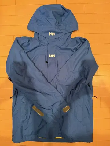 헬리 한센 나일론 자켓 마운틴 후드티 블루 M