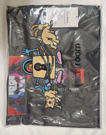 vaultroom CYBERPUNK SMASHER TEE BLACK XL