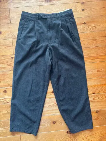 조르지오 아르마니 90s 울 슬랙스 차콜