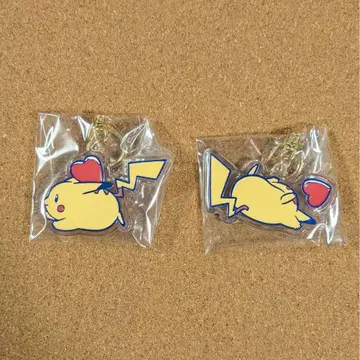 포켓몬 센터 피카츄 다이너 아크릴 키링