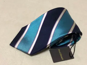 237 새상품 폴 스튜어트 스트라이프 패턴 실크 넥타이