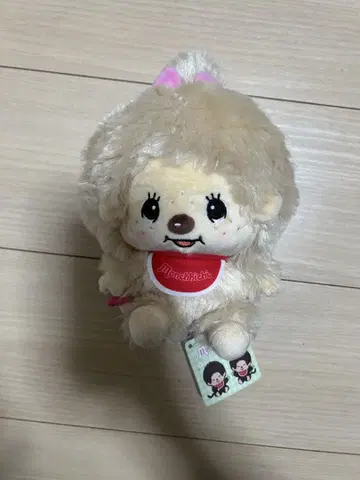 몽치치 포동포동 오테다마 봉제 인형 몽치치짱 베이지