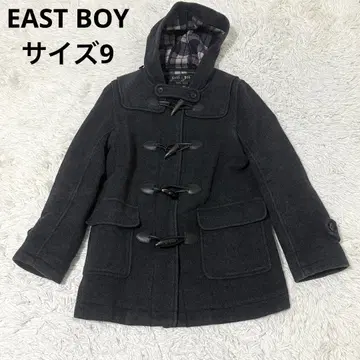 이스트 보이 더플 코트 체크 안감 그레이 계열 9호 이탈리아 원단 고급