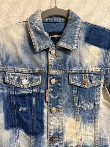 DSQUARED2 패치워크 데님 자켓 G