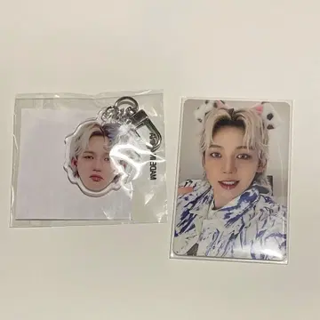 현석 8000엔 트레이딩 카드 얼굴 아크링 키링