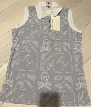 MARK & LONA 골프 셔츠 38 라이트 그레이