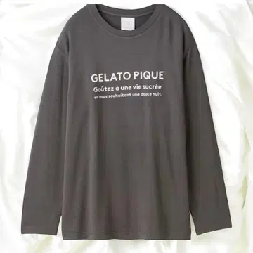 GELATO PIQUE 인레이 로고 풀오버
