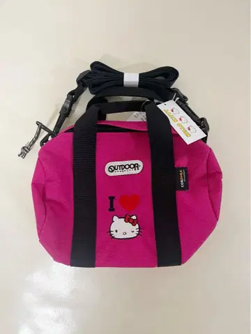 헬로키티 저널 스탠다드 아웃도어 콜라보 미니백