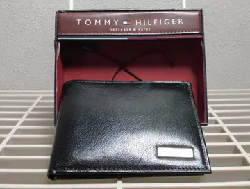 TOMMY HILFIGER 접이식 지갑 블랙