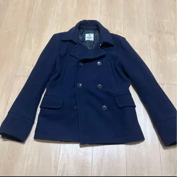 Freak's Store 네이비 피 코트