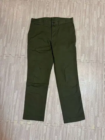 매킨토시 철학 남성용 카키 바지 40 L