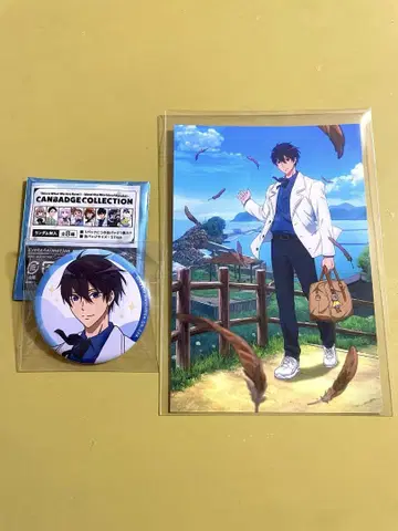 쿄애니의 세계전 Free! 캔뱃지 엽서
