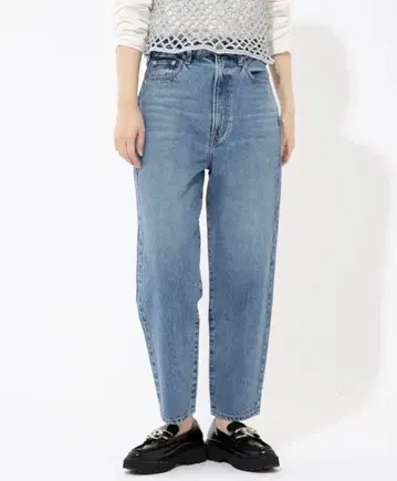 새상품급 니드바이 헤리티지 사이즈 24 LISA 테이퍼드 데님
