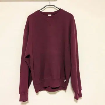 90s Russell Athletic 무지 맨투맨 스웨트셔츠 M