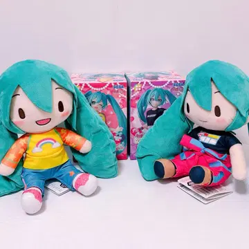 하츠네 미쿠 x 오샤레 마녀 러브 and 베리 피규어 and 봉제 인형