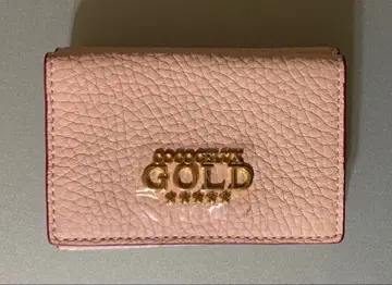 COCOCELUX GOLD 코코세룩스골드 가죽 3단 폴더형 지갑