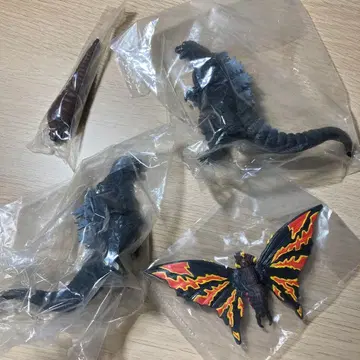 고질라 초결전 고질라 모스라 바토라 피규어 4체 세트 미개봉품