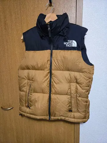 THE NORTH FACE 다운 베스트 블랙/브라운