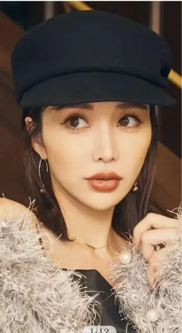 새상품급! eimy istoire 에이미 이스트 월 울 헌팅 캡