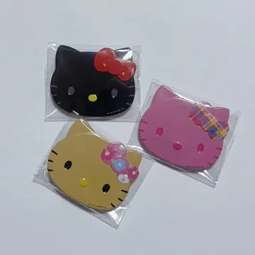 산리오 시크릿 페이스 캔뱃지 헬로키티 일광화상