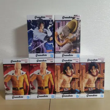 그란디스타 피규어 6세트 원피스 NARUTO 원펀맨