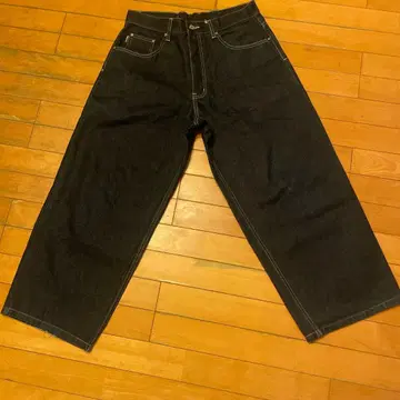 90s PELLE PELLE 데님 배기 팬츠