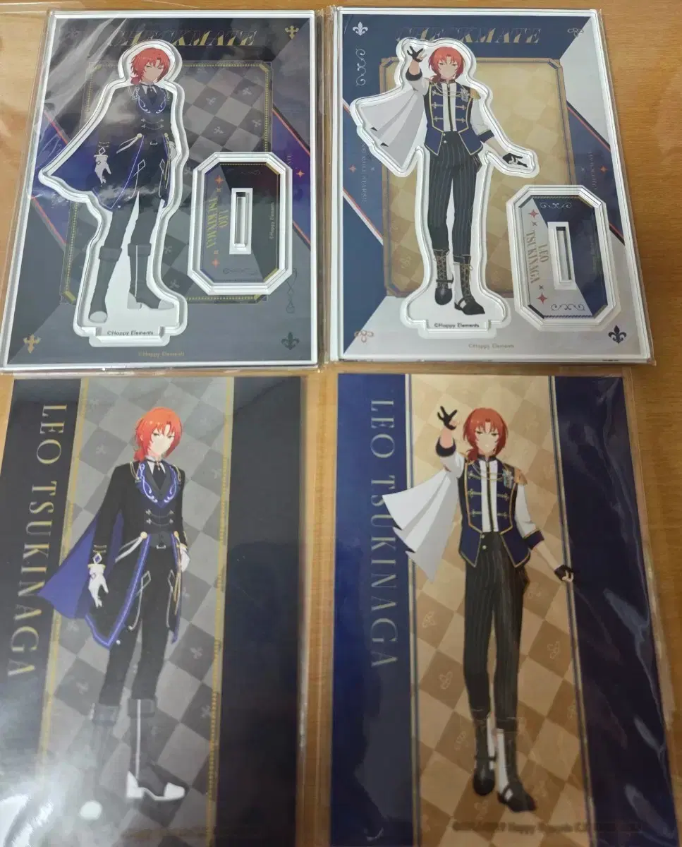 Ensemble Stars! Leo Tsukinaga Checkmate Acrylic & Postcard