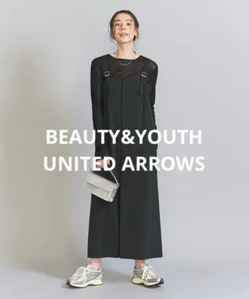 BEAUTY&YOUTH 벨트 스트랩 원피스