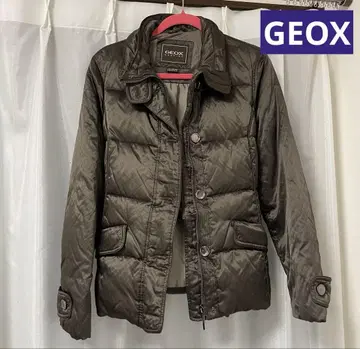 [ 새상품급 ] GEOX 제오스 여성용 다크 브라운 다운