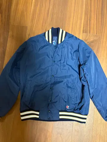 90년대 챔피온 나일론 새틴 자켓 L