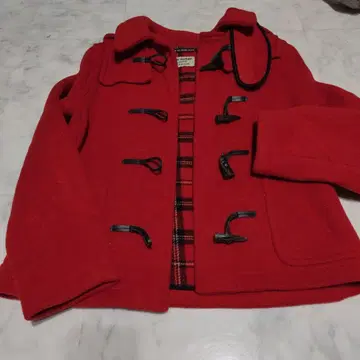 LONDON TRADITION 더플 코트 레드