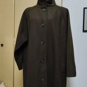 다크 브라운 롱 코트