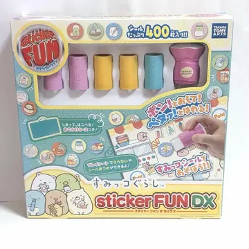 [ 새상품 ] 스미코구라시 스티커 팬 디럭스 타카라토미