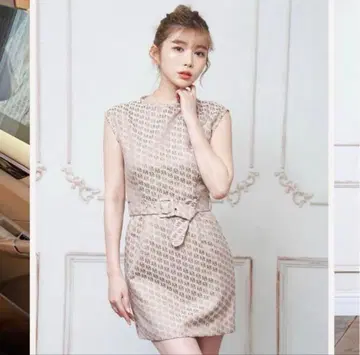 즉시 완판 아이템 Darich DR 자카드 미니 원피스