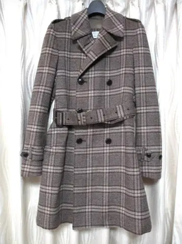 투모로우랜드 PILGRIM 캐시미어 x 울 트렌치코트 44