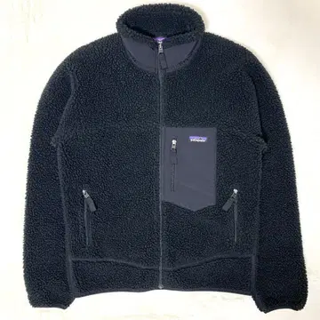patagonia 클래식 레트로X 플리스 자켓 올 블랙 S