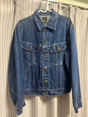 80s Lee PATD-153438 데님 재킷 리 구제 의류