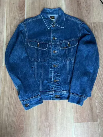 80s Lee PATD-153438 데님 재킷 리 구제 의류