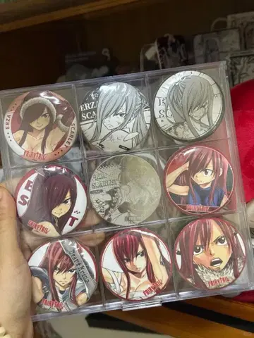 페어리 테일 FAIRY TAIL 중국 한정판 엘자 캔뱃지