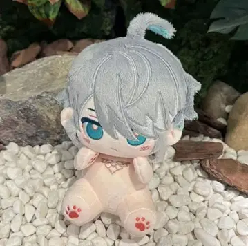 원신 봉제 인형 20cm 옷 갈아입기 봉제 인형 앉은 자세 목화 인형