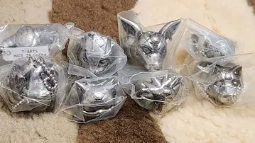 리본 애니멀 반지 가챠 세트 미개봉