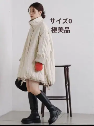 [컨디션 최상] Kastane 퀼팅 리버서블 미들 코트