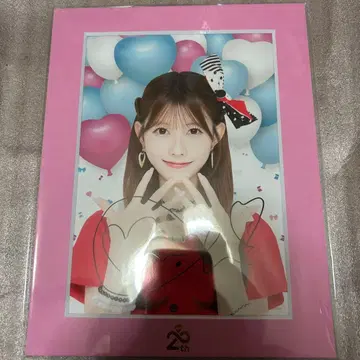 치바 에리 친필 사인 포함 사진 프레임