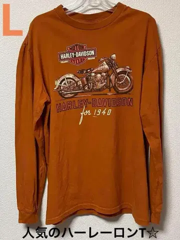 HARLEY DAVIDSON 롱T 사이즈 L LAS VEGAS 하레이