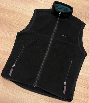미국제 96년식 파타고니아 신틸라 플리스 베스트 블랙 M