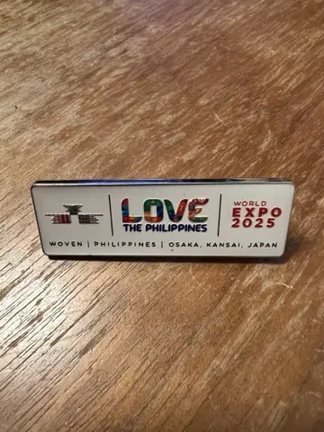 오사카 만박 필리핀 핀 배지
