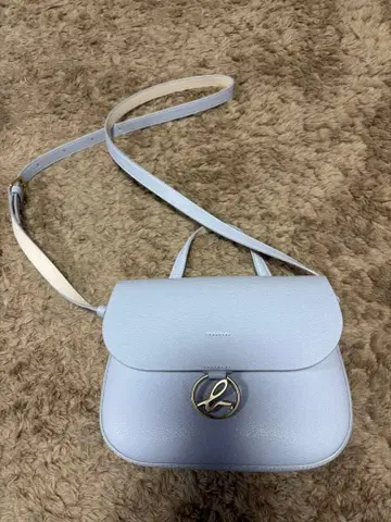 agnes b. 에네스베 PAS13-05 숄더백 블루 스카이블루