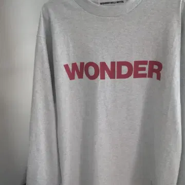WONDER WALL MOTEL 7oz L-SL T 티셔츠
